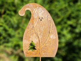 Stecker Weihnachtsmütze 60cm Rost