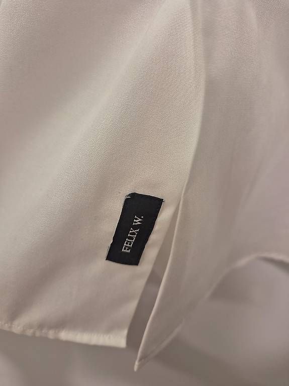 Hemden: Felix W. Anzughemd Slim Fit - Gr. M, weiss – Gebraucht aus Bassersdorf von Kalina6 2