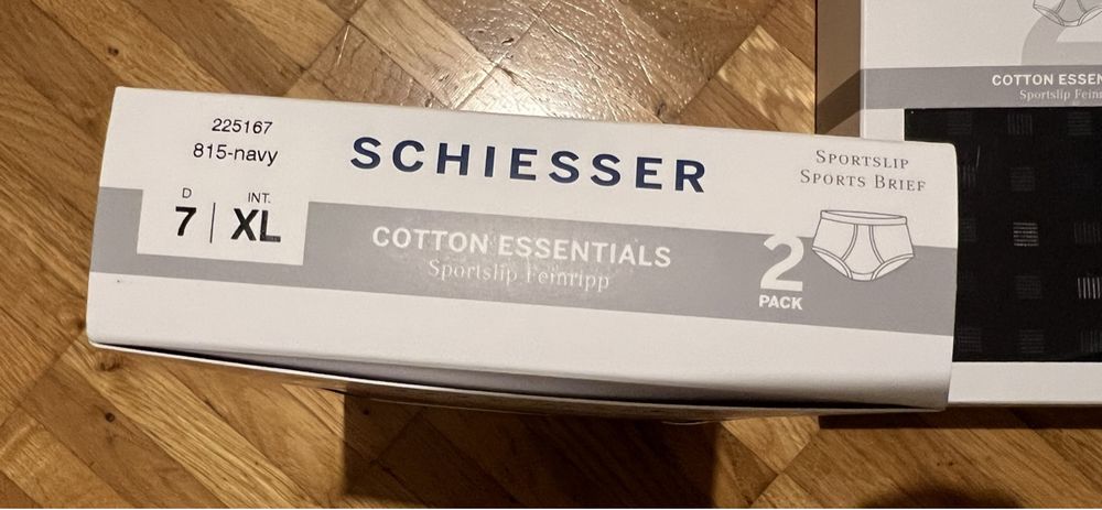 Schiesser - Cotton Essentials Feinripp - Sportslip - 225167 - 2er