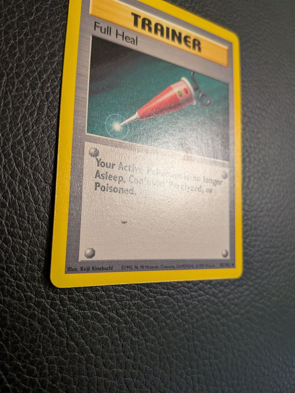 Pokémon Carte collezionabili: Base Set Full Heal 82/102 Ab 1 – Usato da Paradiso venduto da Pkmn10 1