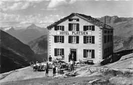 Saas-Fee, Hotel Plattjen, E. Gyger