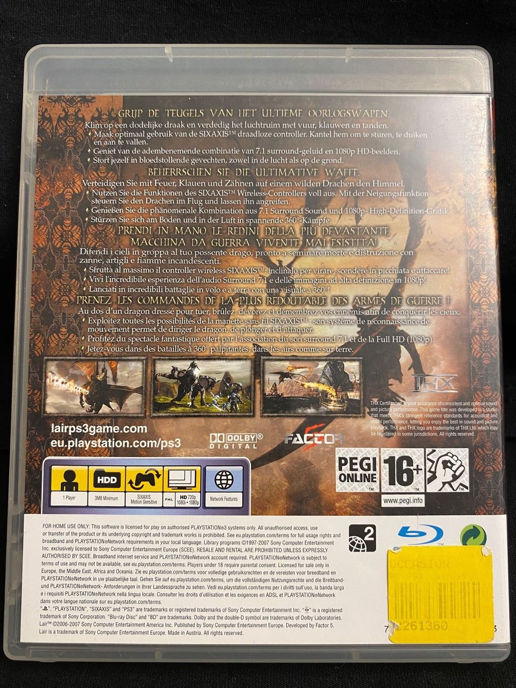Spiele: Lair I PS3 I – Gebraucht aus Küssnacht am Rigi von Bionicmax 2