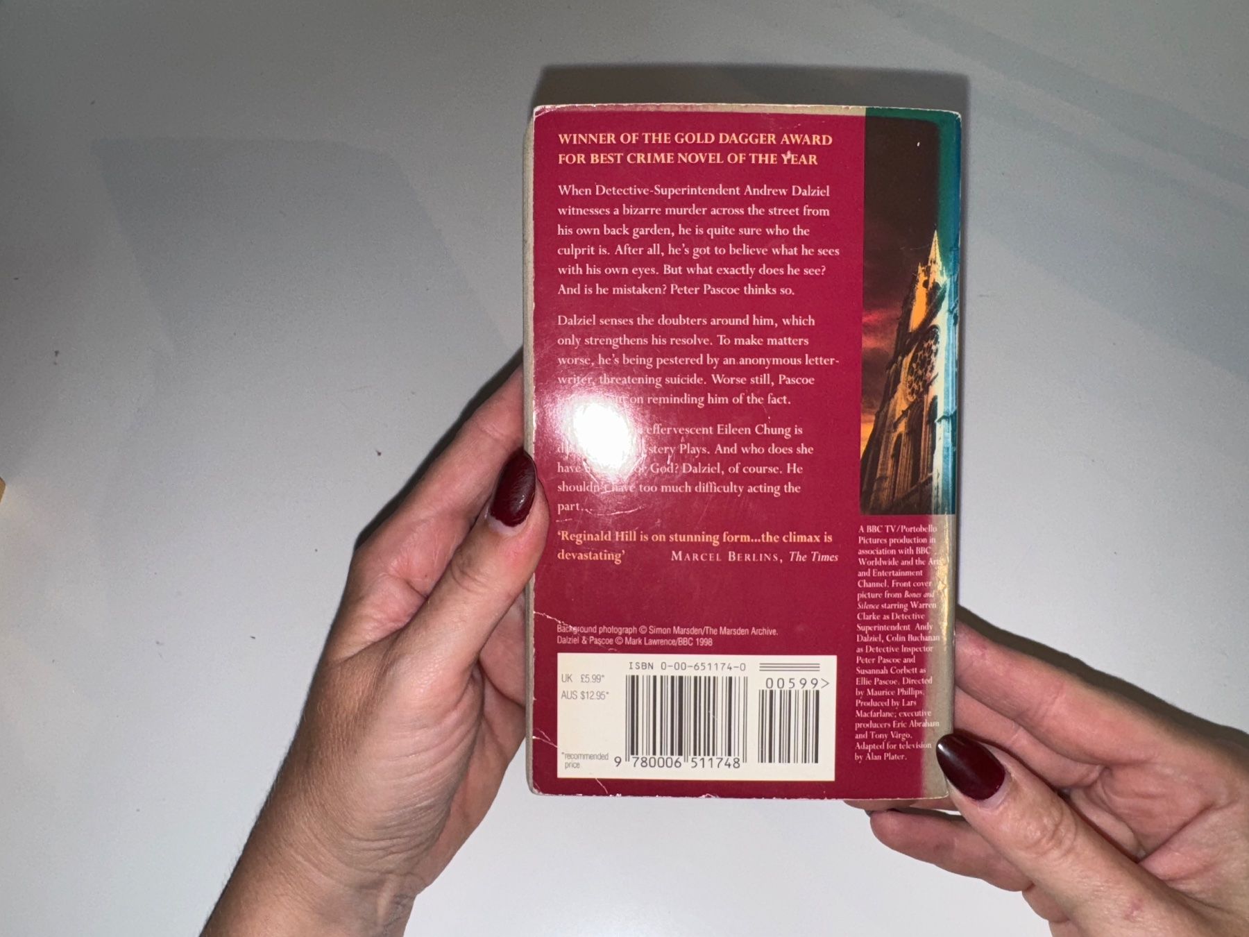 Libri: NOVEL: Reginald Hill, Bones and silence – Usato da Grosswangen venduto da English_books 9