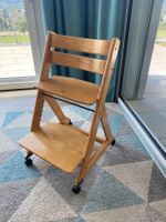 Tripp Trapp mit Rädern, wachsender Kinderbürostuhl Pultstuhl