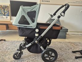 Poussette Bugaboo Cameleon avec nacelle/assise + accessoires