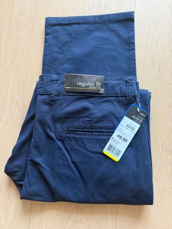 Pantalon bleu marine John Adams Taille 33/32 neuf été