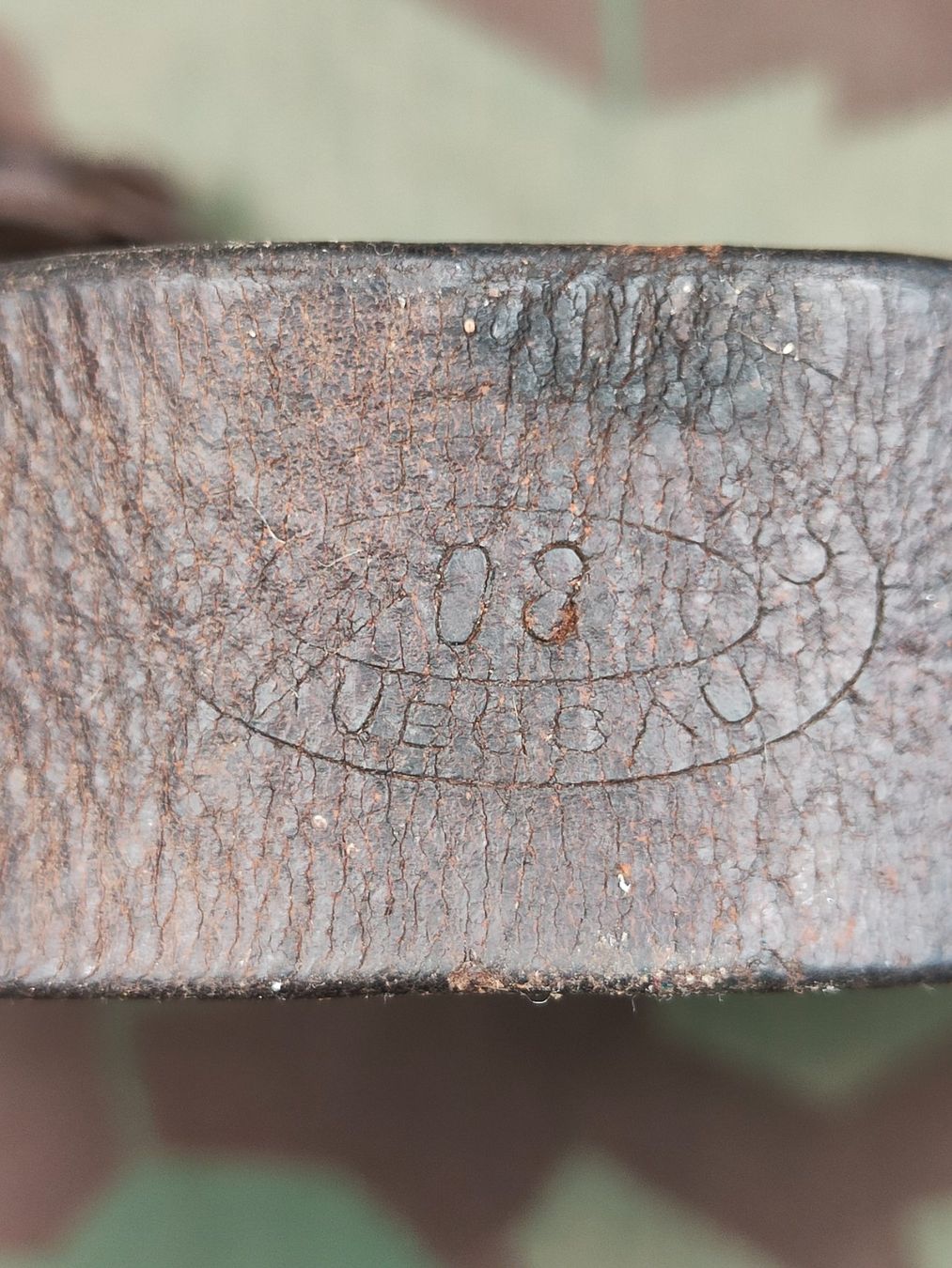 Schweizer Armee Uniformi: Patronenbandelier Ord. 1898 – Usato da Bauma venduto da SwissMilitaria 6