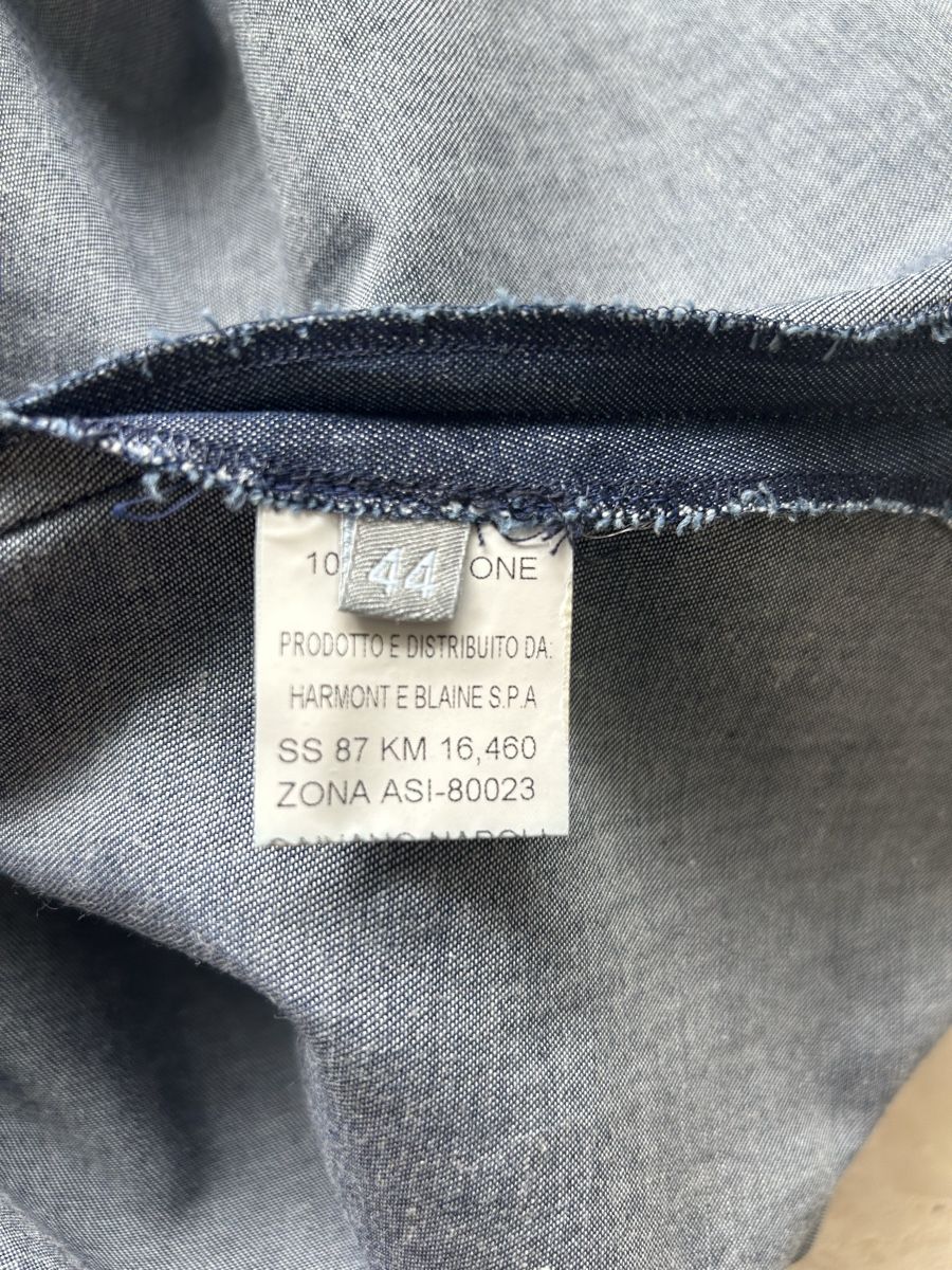 Blusen: Camicia jeans Harmont Blaine taglia 38 – Neu (gemäss Beschreibung) aus Locarno von Matic04 6