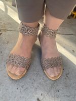 neue Sandalen Rieker,  Wildleder, Damen Grösse 41