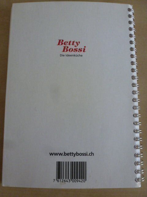 Libri: Betty Bossi – Nuovo (secondo la descrizione) da Luzern venduto da luga01 2