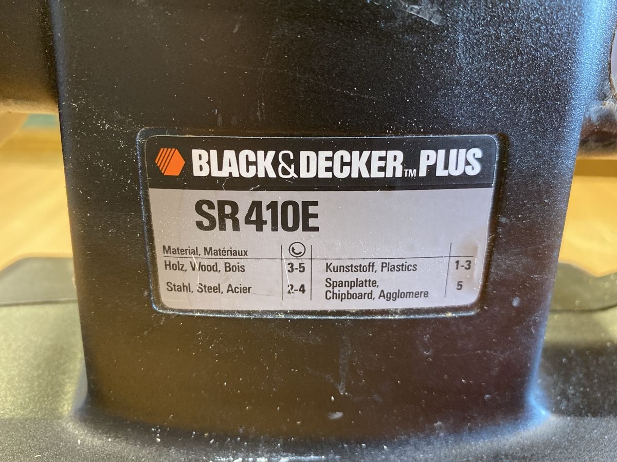 Smerigliatrici & Lucidatrici: Black&Decker Schwingschleifer SR410E - – Usato da Buchs SG venduto da rosadoro1973 1