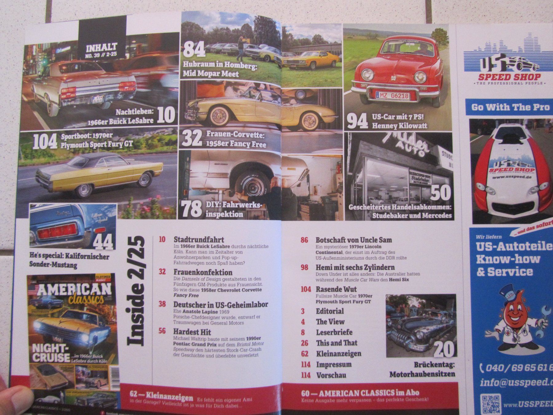 Riviste & Magazine: American Classics, Heft Nr. 2 / 2025 – Usato da Weiningen ZH venduto da dietsch57 1