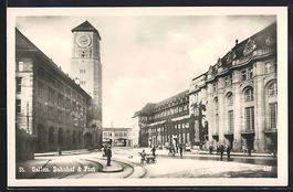 AK St. Gallen, Bahnhof und Post