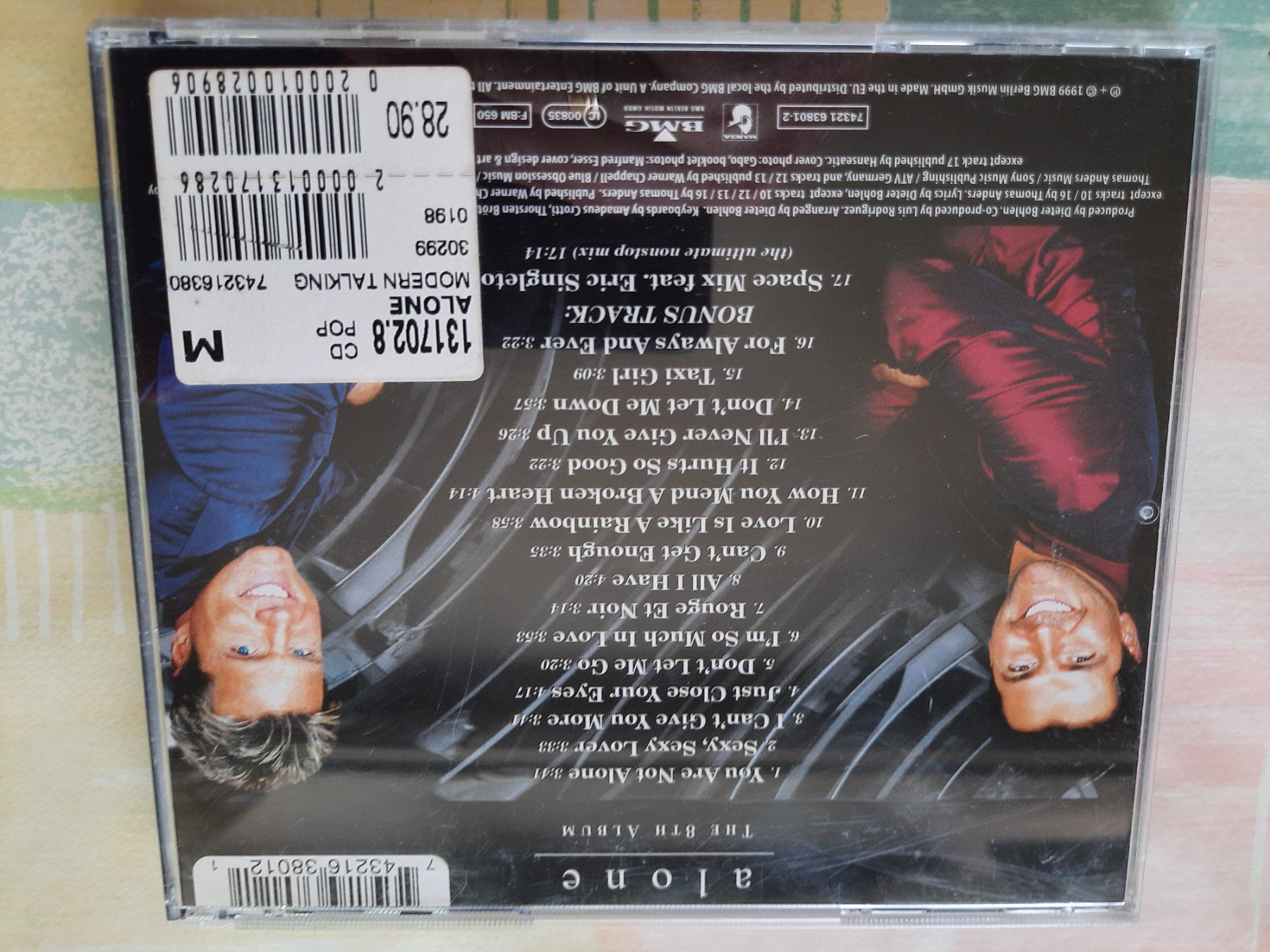 CD: Cd Modern Talking - Alone  – Usato da Pully venduto da bro_n52j 1