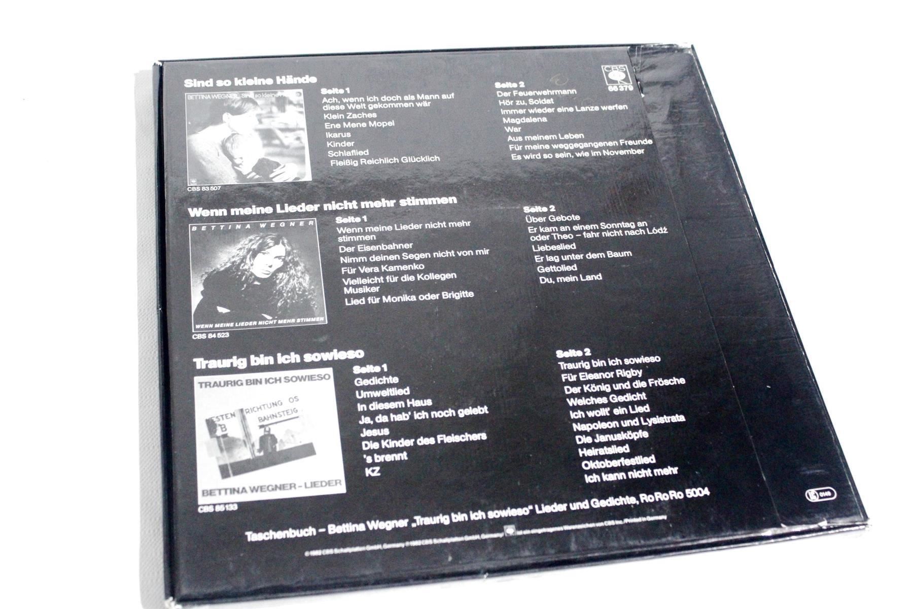 Libri: BETTINA WEGNER: Lieder und Gedichte – Usato da Bern venduto da vinyl-heaven 2