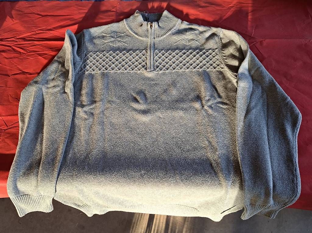 Pullover & Sweatshirts: Pullover Neu grau mit Reissverschluss Gr. XL / Wrangler – Gebraucht aus Märwil von SchmidC14 3