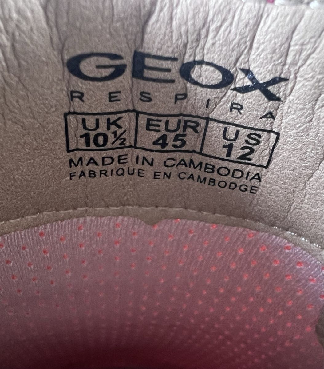 Geox Chaussures hommes: Geox Herrenschuh Grösse 45 – D'occasion à St. Niklausen LU par Mimmi86 1