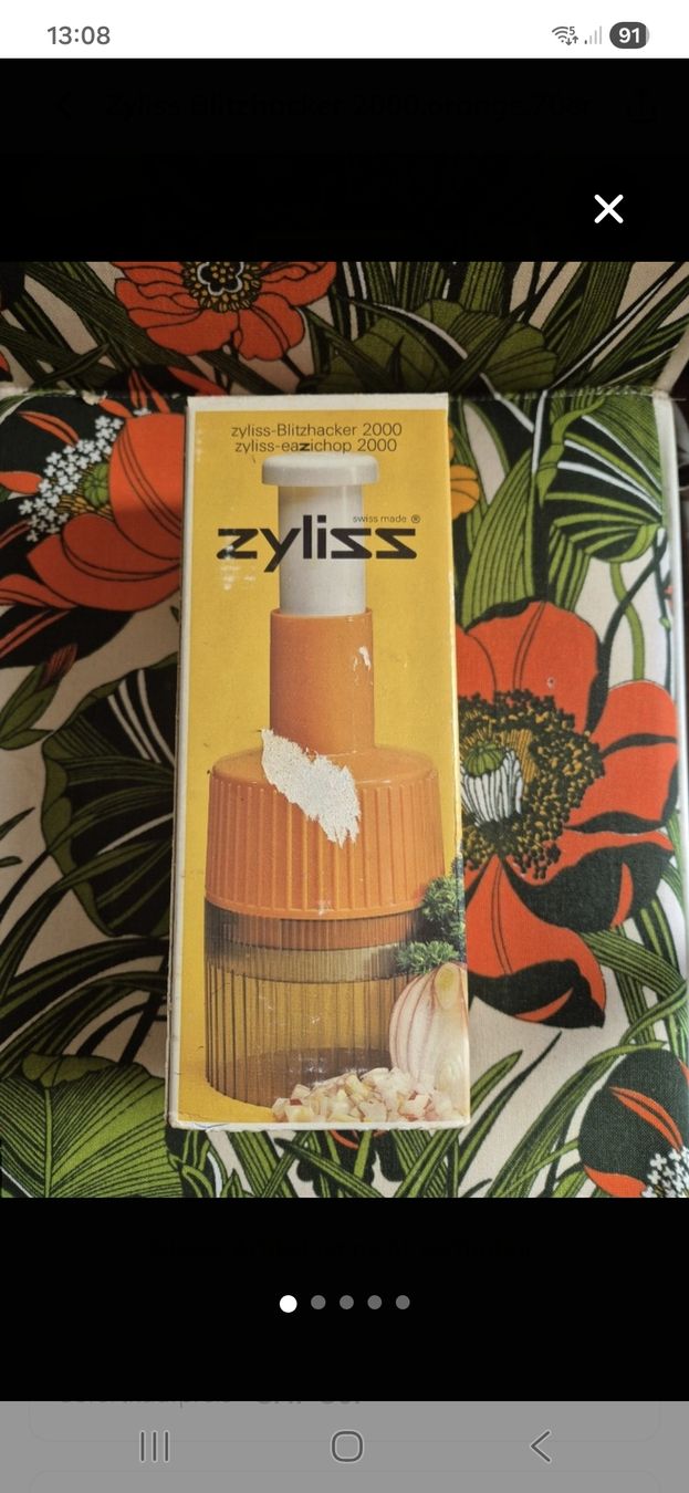 Zyliss Elettrodomestici da cucina: Blitzhacker Zyliss, orange – Usato da Villmergen venduto da MONCHHICHI