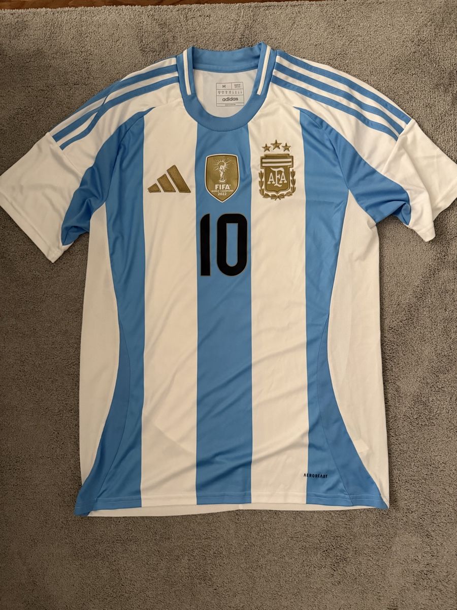 Adidas Canottiere & Pantaloni: Original Argentinien Messi Heimtrikot – Nuovo (secondo la descrizione) da Zürich venduto da pab_7gfs