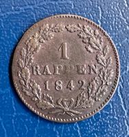 1 Rappen 1842 Kanton Zürich ab 1 Chf!