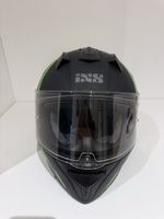 Motorradhelm IXS 217 schwarz grün Grösse XL