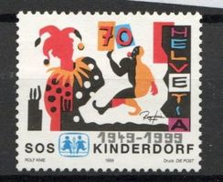1999 - Sondermarken - SOS-Kinderdörfer