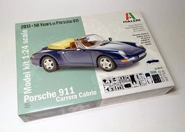 Italeri Porsche 911 Carrera Cabrio 1:24 Modellbausatz