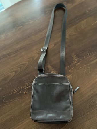 Umhängetasche Longchamp Leder braun guter Zustand