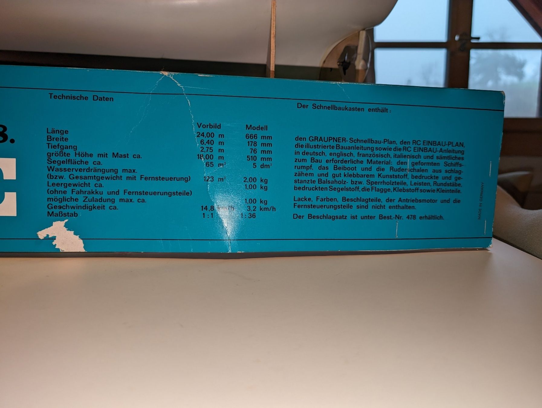 Graupner RC Modellbau: versandetes Projekt: Graupner Fischkutter "Elke" HF408 – Gebraucht aus Affoltern am Albis von  5