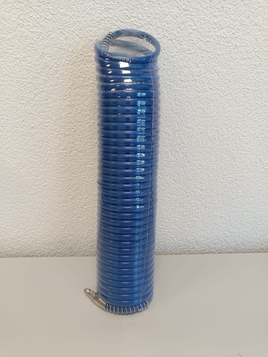 Tubi & Tubi flessibili: Neuer Druckluft Spiralschlauch 10 Meter.  – Nuovo e nell'imballaggio originale da Buchs SG venduto da sem_vd5r