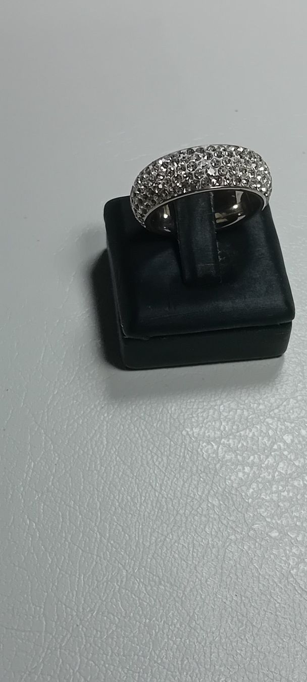 Anelli: ring edelsthal 316L,mit zerkonia,,,glanzig – Nuovo (secondo la descrizione) da Basel venduto da bij_5hqd 1