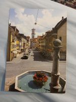 Carte Postale Ancienne Delémont - Magnifique Vue Ville! 1982