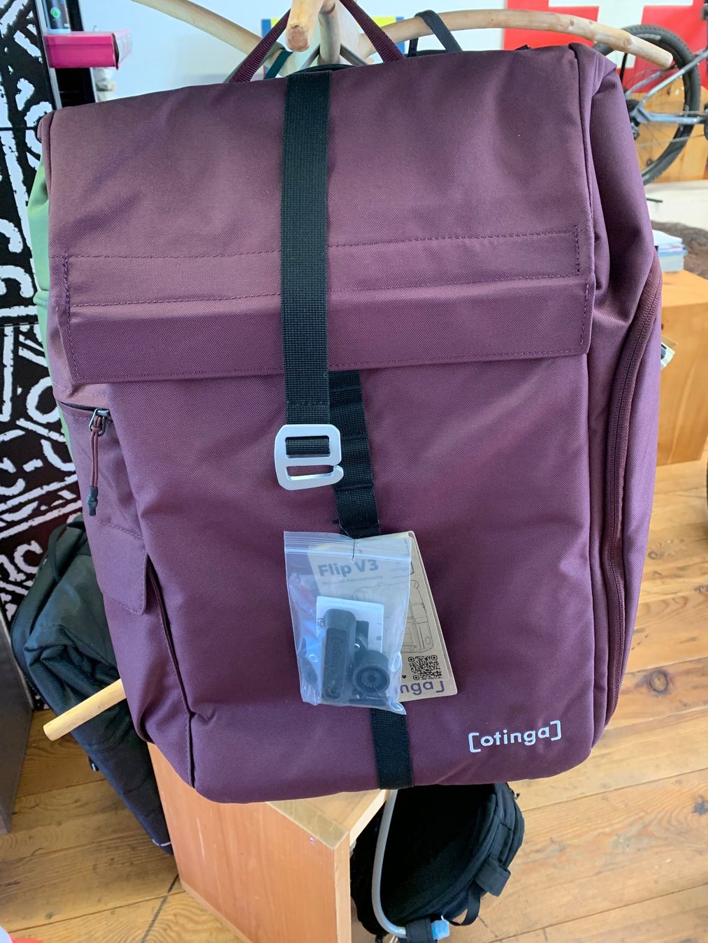 Taschen: Velotasche Otinga Flip V3 – Neu und originalverpackt aus Widen von chilli2hot