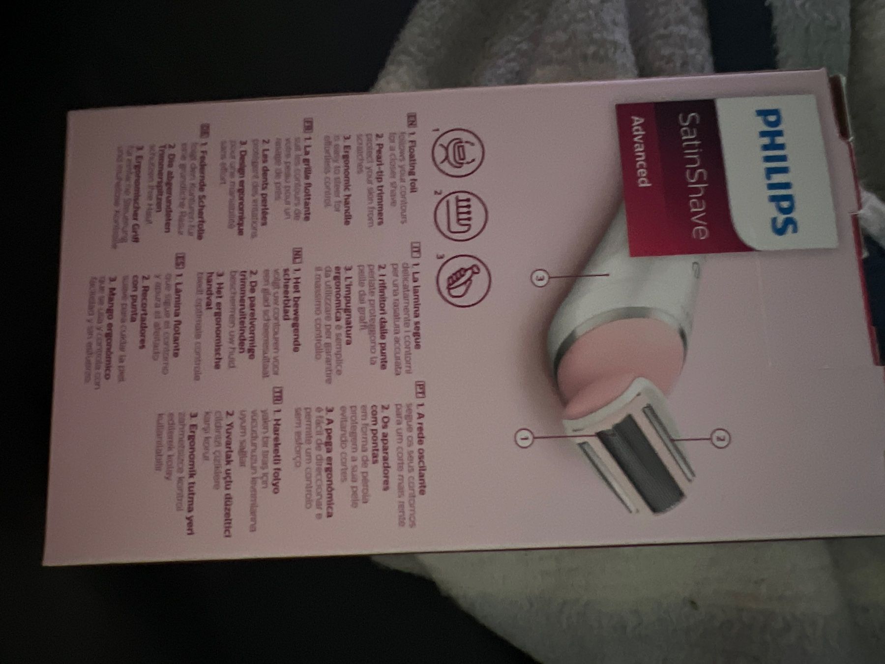 Philips Rasoi & Lamette da barba: Satin Shave , elektrischer Rasierer – Nuovo e nell'imballaggio originale da Benken ZH venduto da Faro50 1