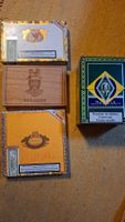 Zigarrenkisten Habanos und Brasilia, 4 Stk. leer