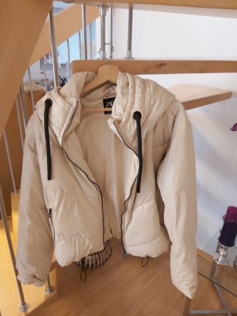 Jacke Zara beige Grösse M