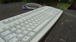 Cherry Mechanische Tastatur weiss RS 6000M PS2