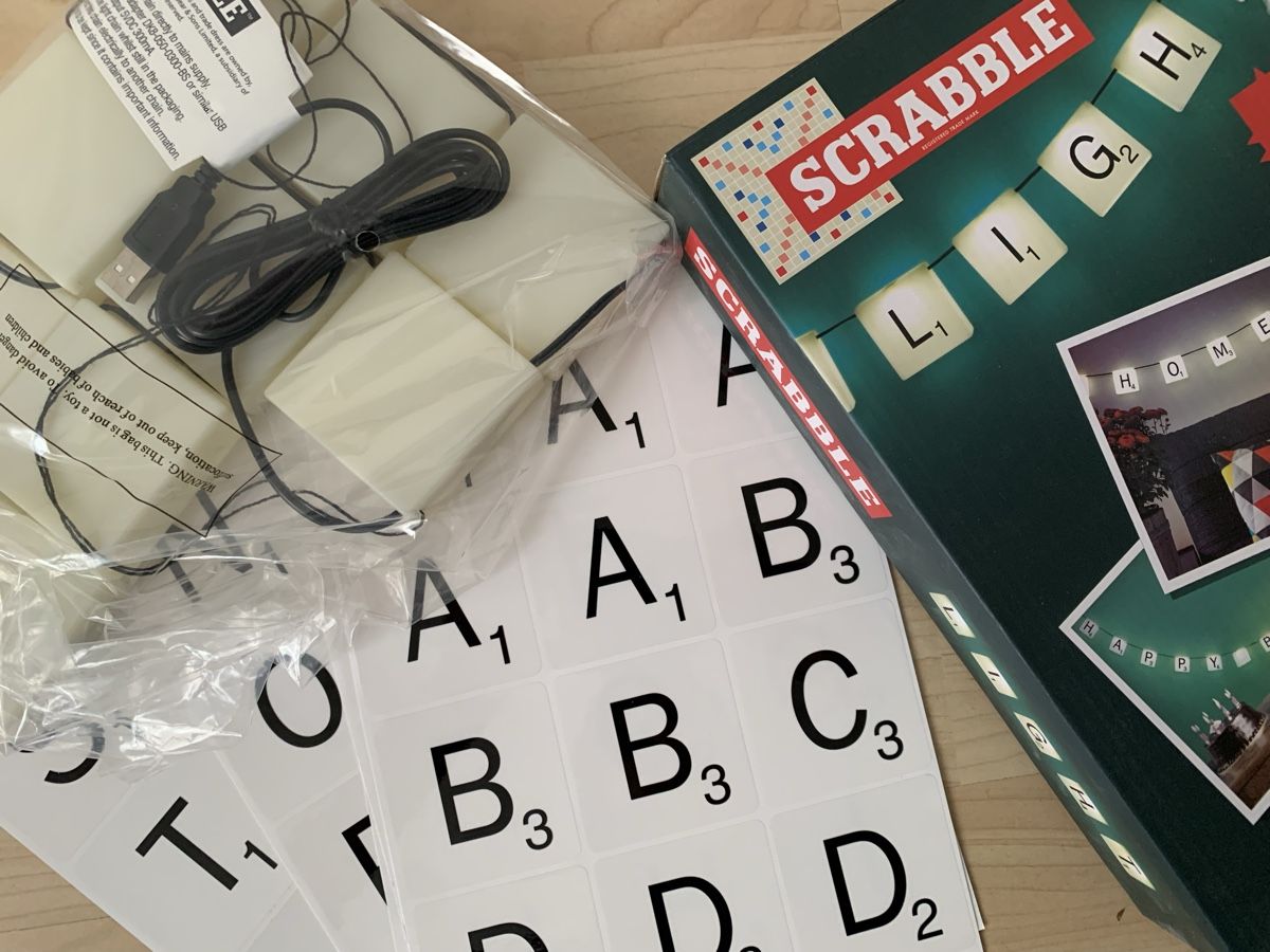 Ghirlande e barre luminose: Scrabble Light - Lichterkette – Nuovo e nell'imballaggio originale da Zürich venduto da lemming2001 4
