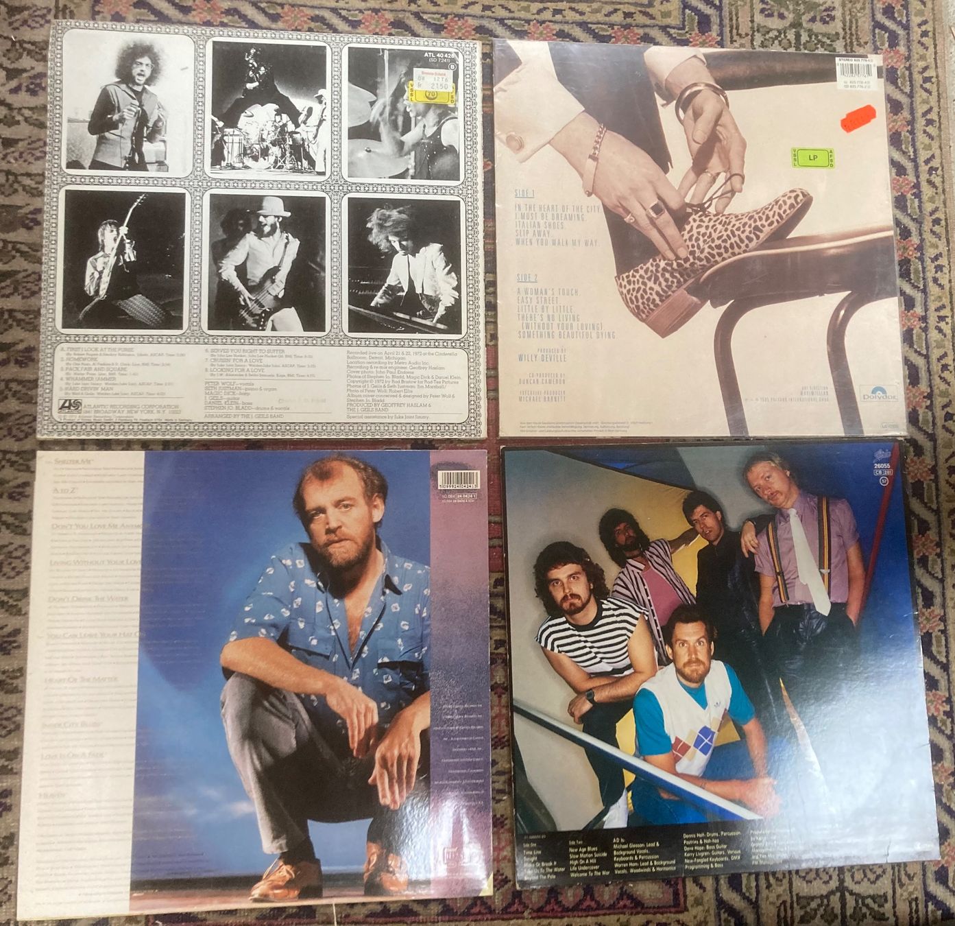 Dischi in vinile: 4 Lp's - neuwertig – Usato da zürich venduto da papalapa 1
