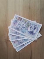 20 Franken Banknoten 5 Stück 