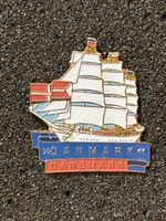 Pin Segelschiff Danmark