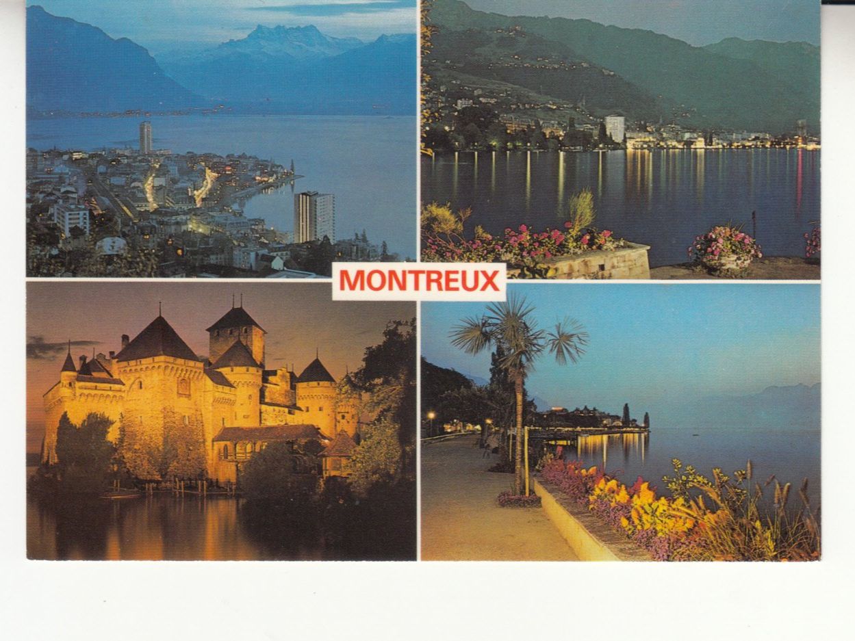 Ansichtskarten: Montreux ca. 1970 – Gebraucht aus Bürglen TG von StampGraf