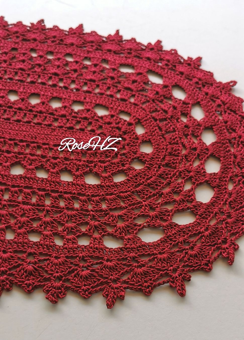 Altra biancheria da tavola: Häkeldeckchen 42x30cm – Nuovo (secondo la descrizione) da Schaffhausen venduto da RoseHaekelzauber 1
