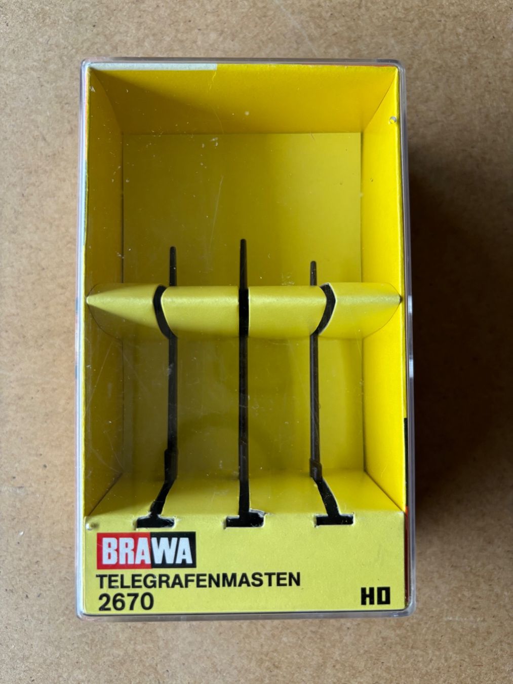 Brawa Modellini di ferrovie: Brawa 2670 Telegrafenmasten – Nuovo e nell'imballaggio originale da Hauterive NE venduto da eriamch 1