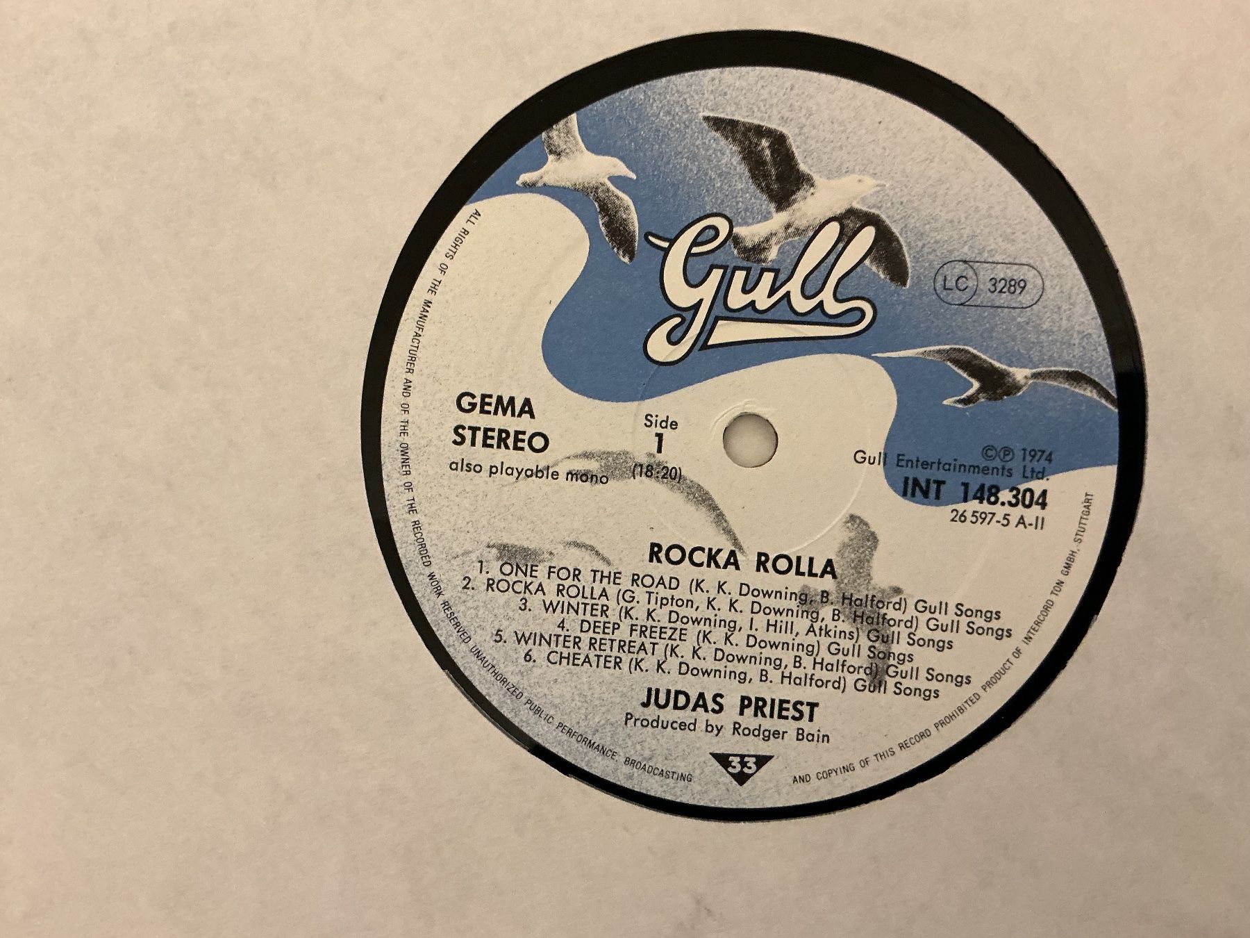 Vinyles: Judas Priest LP -  Rocka Rolla – D'occasion à Winterthur par Tumko_7_Vinyl 2