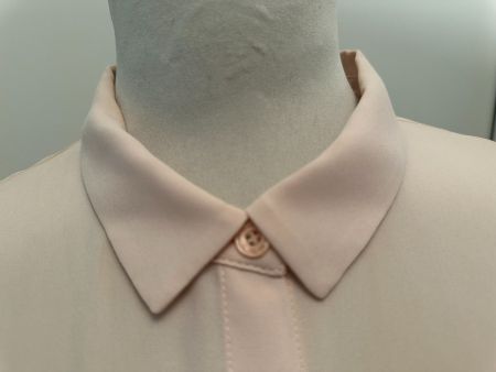 Plissee-Bluse - Marciano - Gr.38 - puder - NEUWERTIG