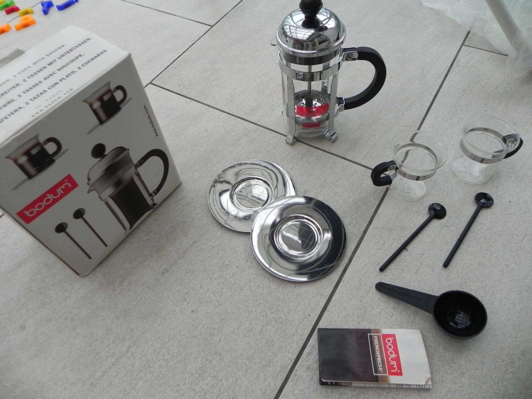 Bodum Macchine per caffè & Macchine per espresso: Bodum Chambord Kaffeebereiter Set, komplett – Usato da Stallikon venduto da pcerny16 4
