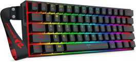 Redragon Rapid Trigger Gaming-Tastatur 60% RGB Hall Switches