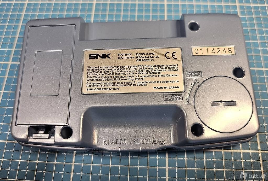 Console: Neo Geo Pocket in OVP – Usato da Allschwil venduto da ErgoSum 2