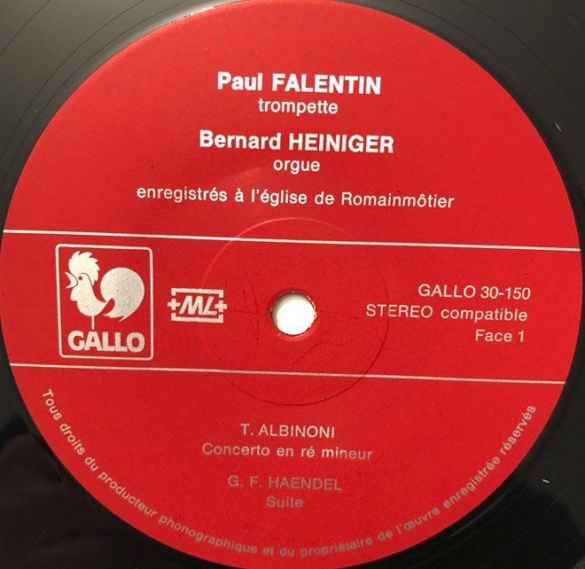 Dischi in vinile: Trompete und Orgel (LP, Falentin / Heiniger) – Usato da Grüningen venduto da azulrojo 2